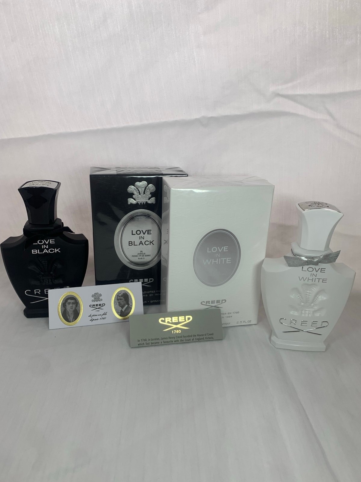 Creed love in white & creed love in black [Sealed]