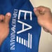 Armani Blue Zip Up Jacket