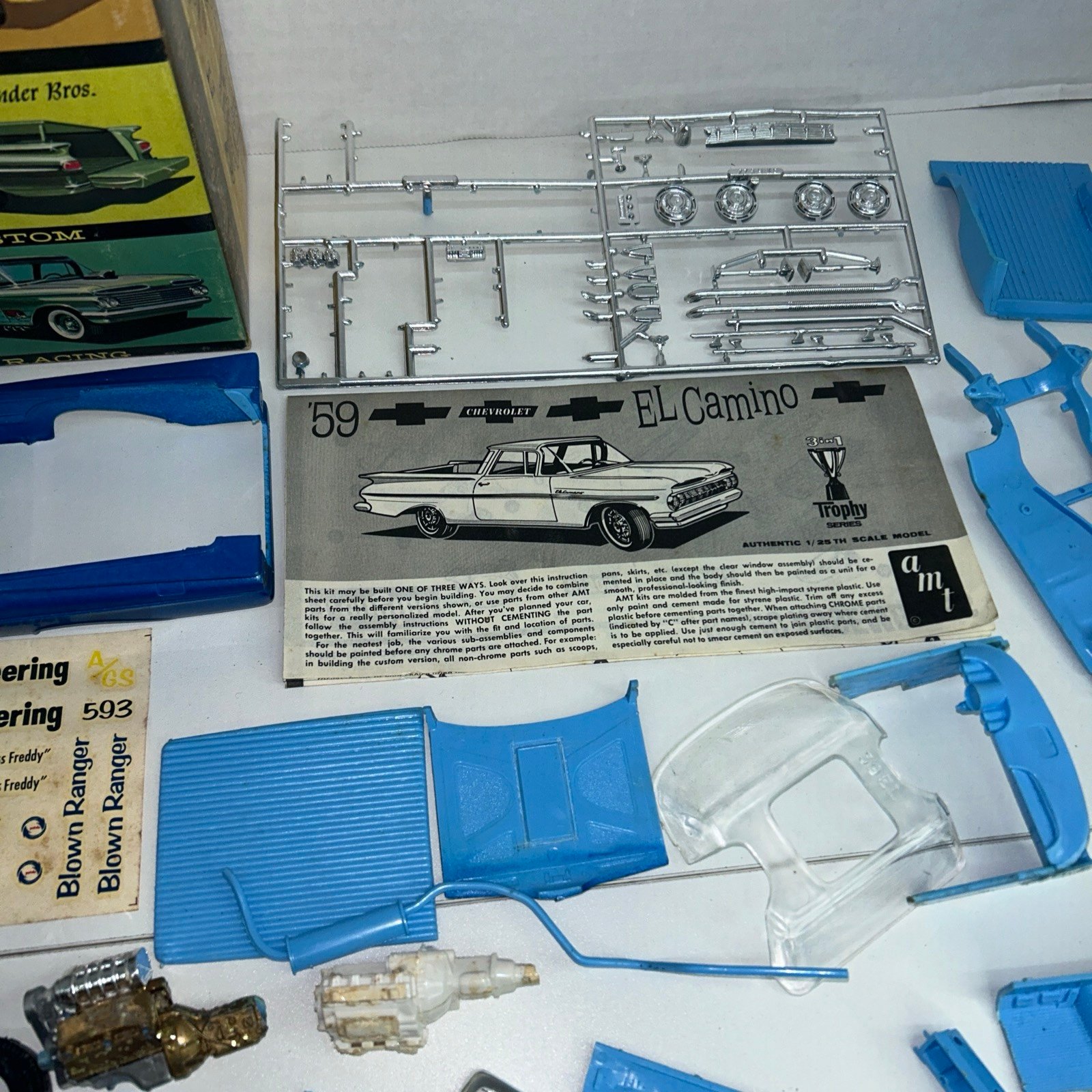 VTG~AMT 1/25~1959 Chevy El Camino~3 in 1~Model Car Kit 2759