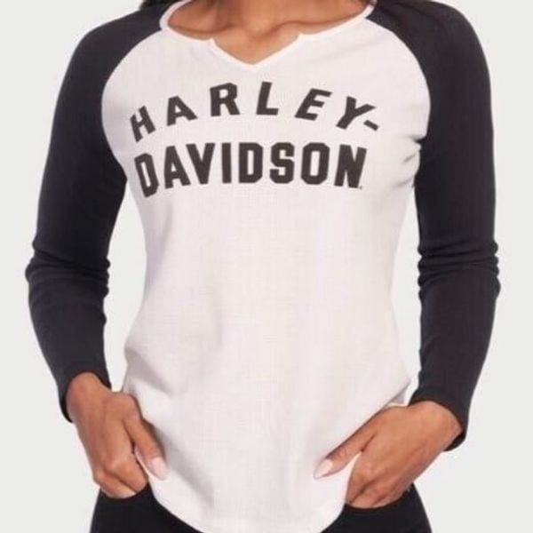 Harley-Davidson Women's Hallmark Thermal Knit Top
