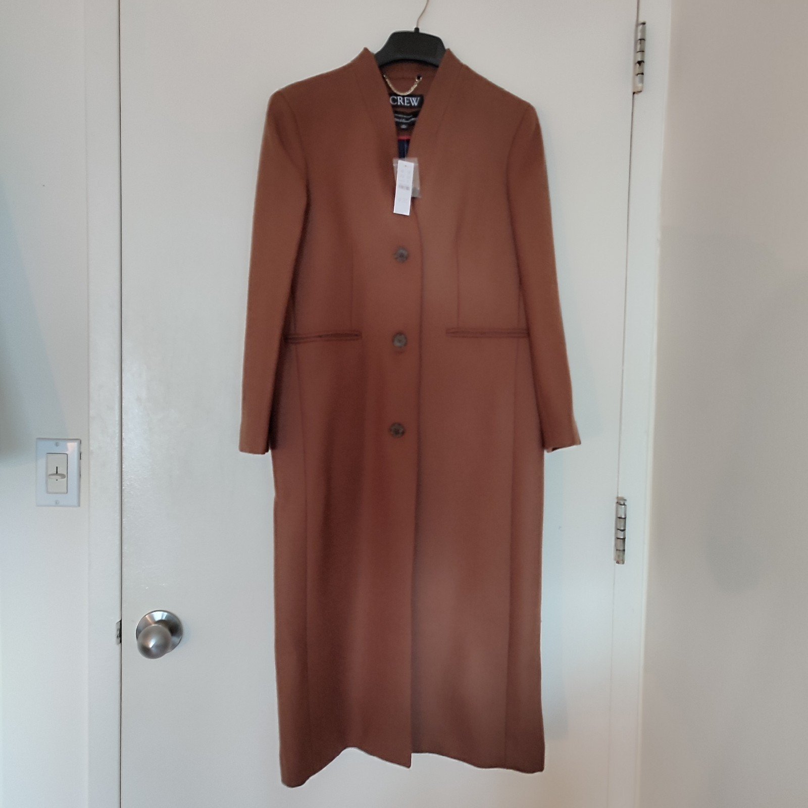 NWT J.Crew Palais Topcoat (size 00)
