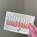 Classic French tip press on nails