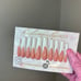 Classic French tip press on nails