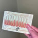 Classic French tip press on nails