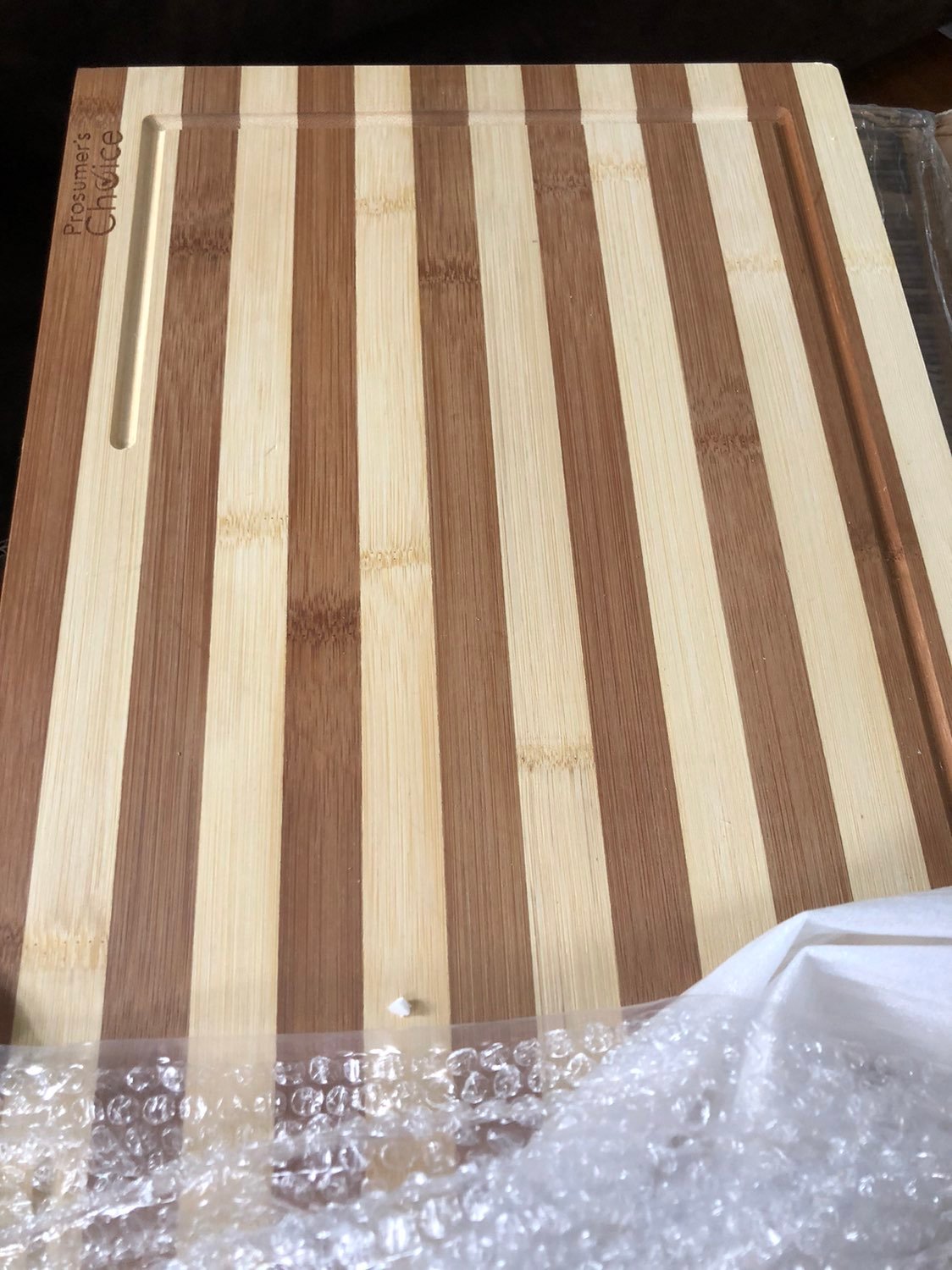 Prosumer's Choice Stovetop Cover Bamboo Cutting Board | Premium, Sustainable, Ex