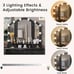 Makeup Vanity Desk Stool Set with LED Lights & Mirror Dressing Table 5 Drawers