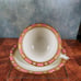 Vintage Aynsley Pink & Gold Bone China Teacup & Saucer Set England Collectible