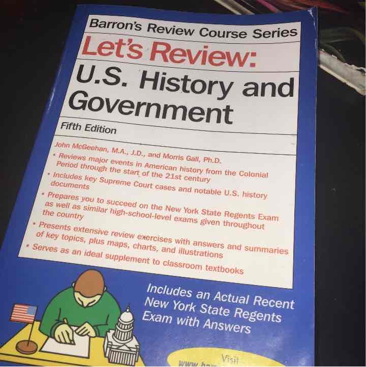 U.S. History Regents Review Books