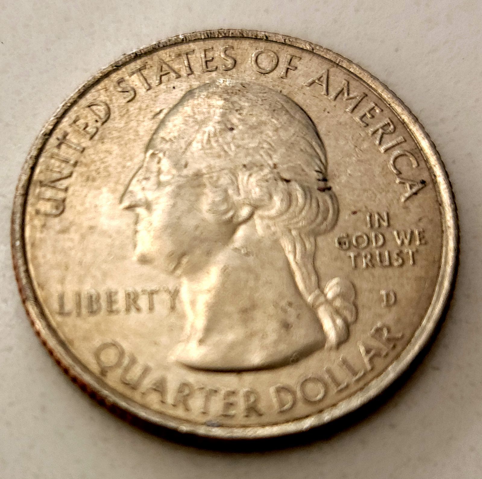 United States Indiana 2017 Quarter