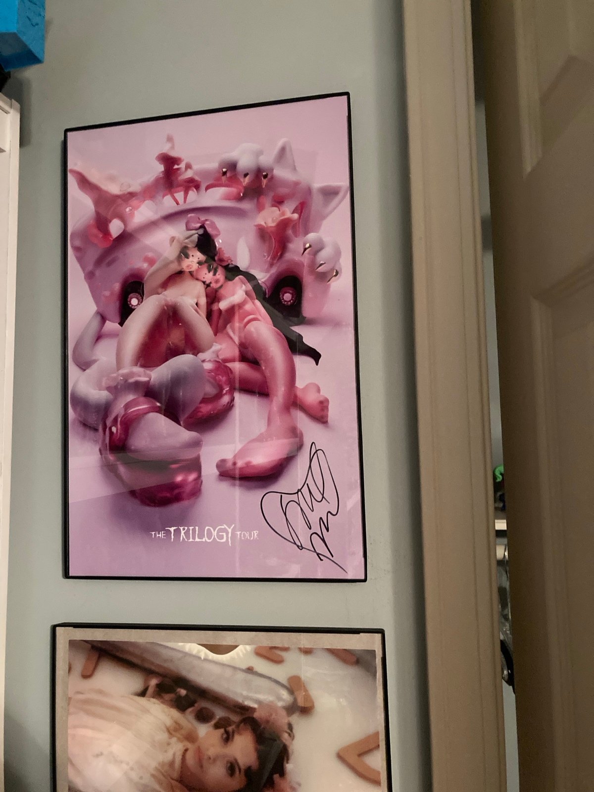SIGNED trilogy tour poster mint