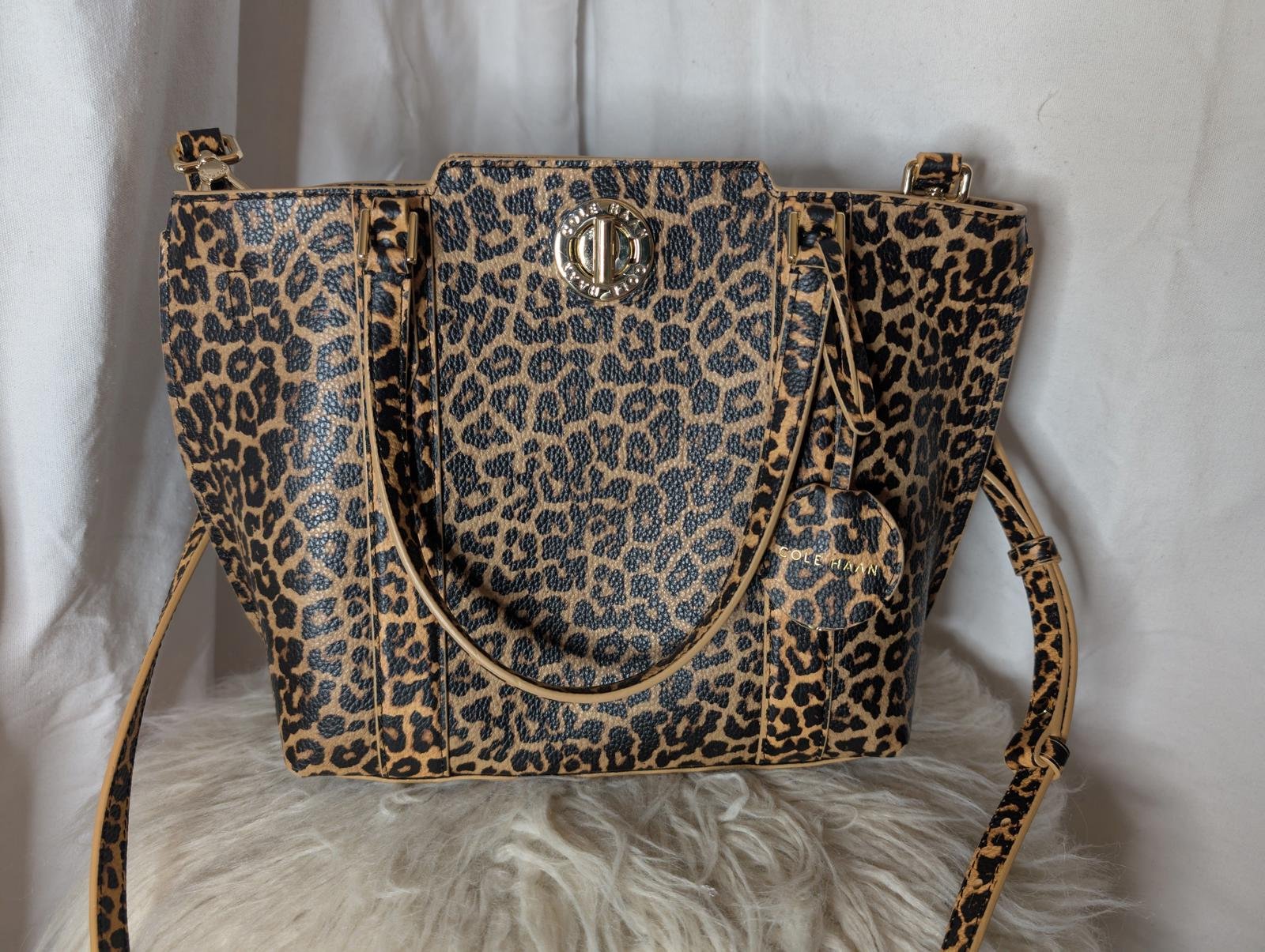 Cole Haan Leopard Grand Series Tote