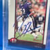 RAY LEWIS Signed 1998 Bowman Card Beckett BGS Slab Baltimore Ravens HOF AUTO
