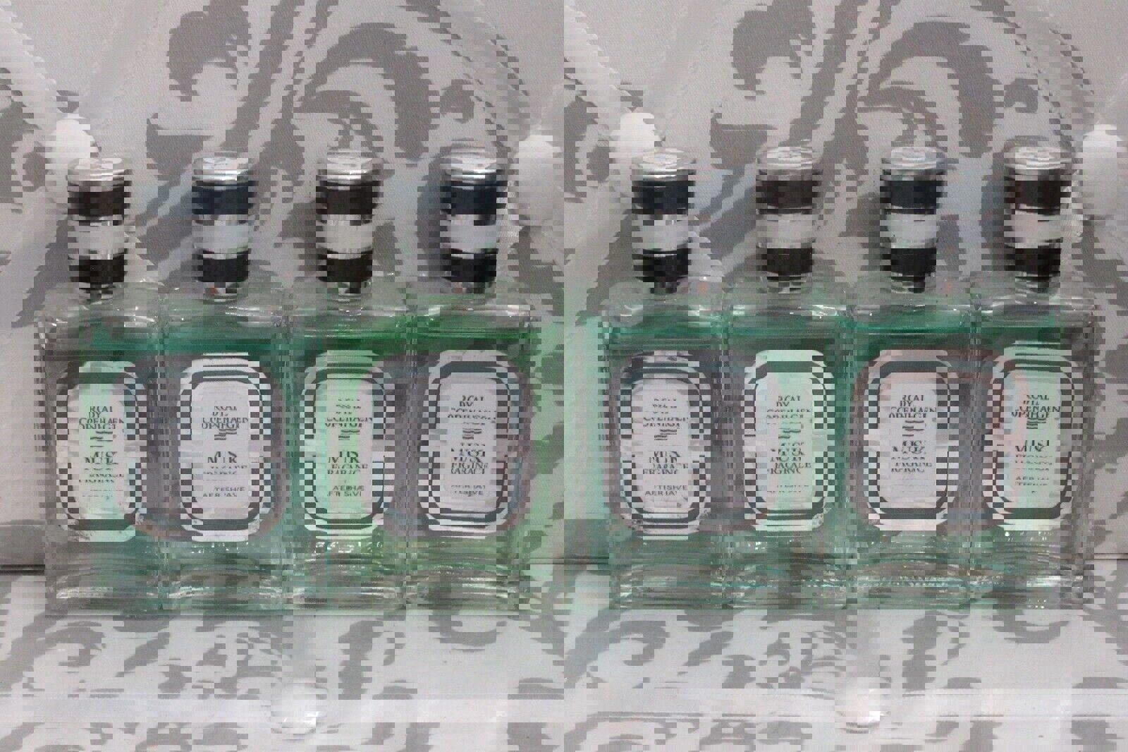 ROYAL COPENHAGEN MUSK FRAGRANCE AFTER SHAVE 1 OZ (LOT OF 4 PIECES)