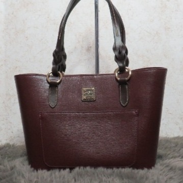 Dooney & Bourke Saffiano Gretchen Tote (Bordeaux)