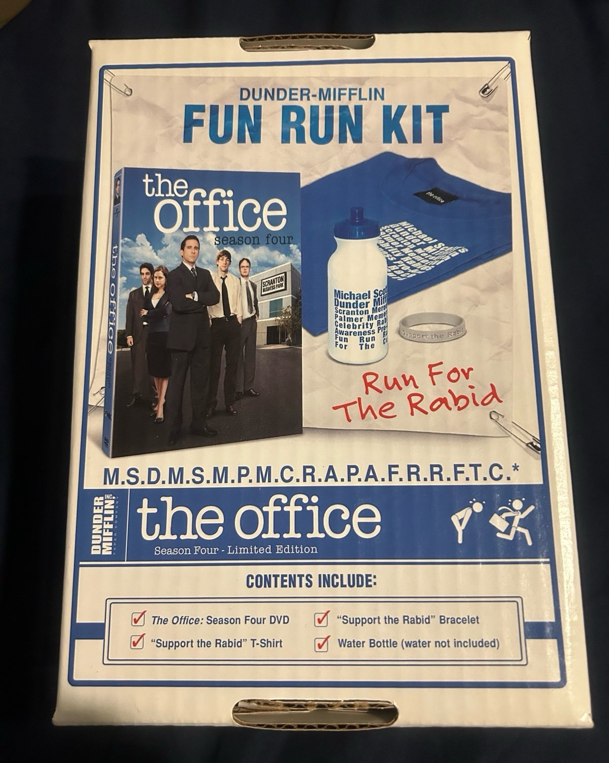 The Office Rare Best Buy Exclusive Season 4 Fun Run Kit
