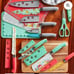 Pioneer woman 20 piece knife and cutting board set