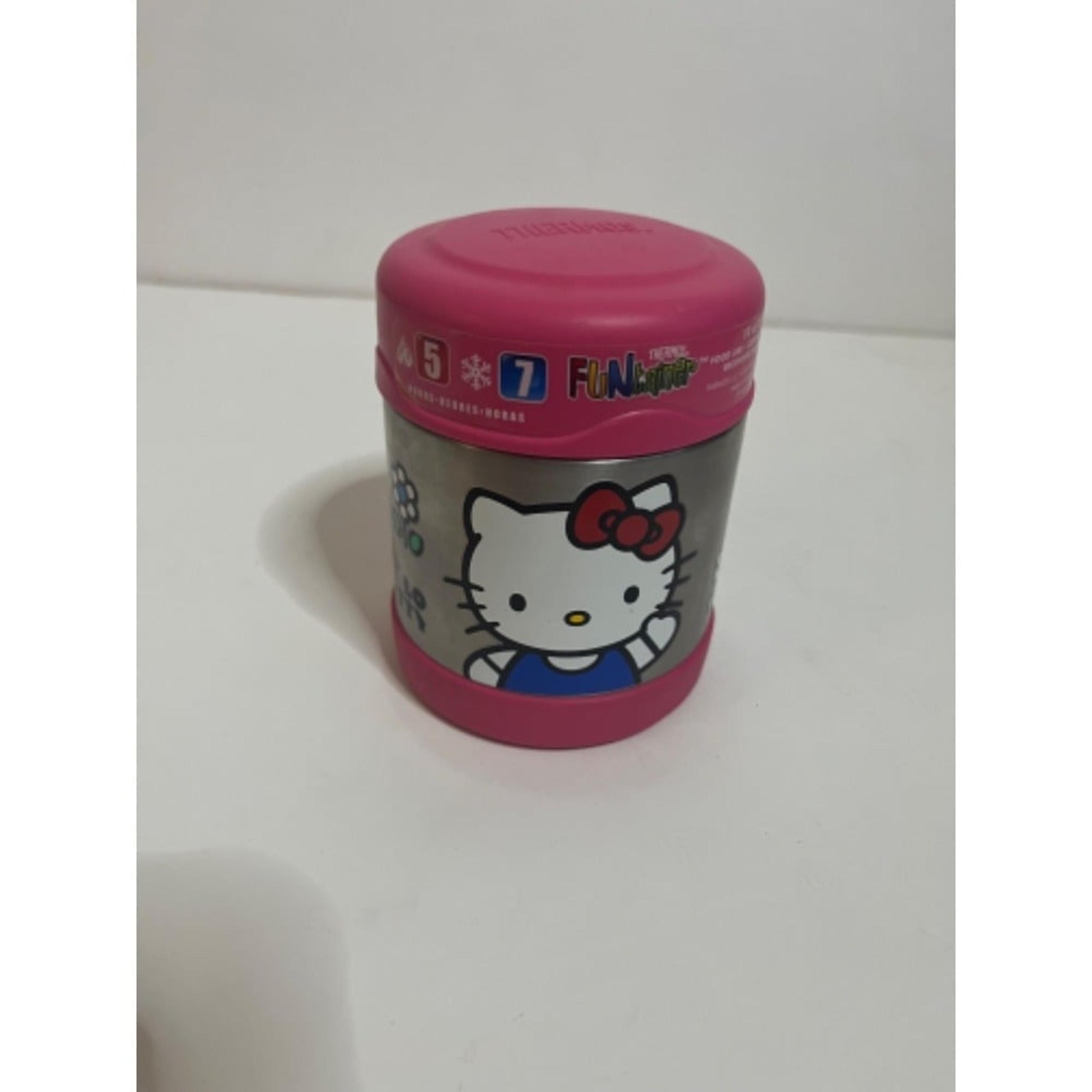 Thermos Funtainer Hello Kitty Food Jar Stainless Steel Insulated Pink