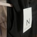 Naked Wardrobe Fold Over Off the Shoulder Sweater Top, Black NWT