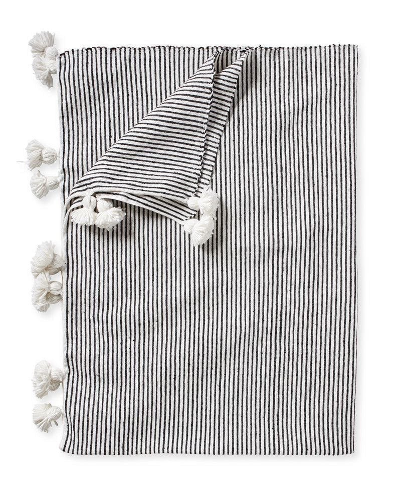 Serena & Lily striped throw