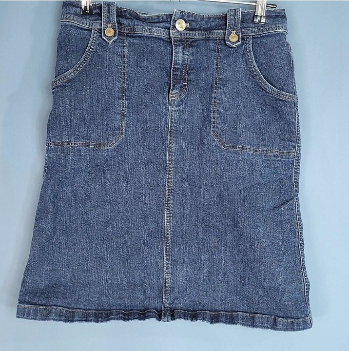Women's Denim Straight Pencil Skirt