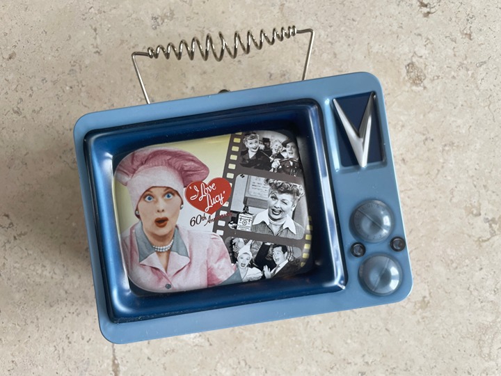 I Love Lucy 60th Anniversary TV Tin Tote Lunchbox 2010