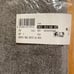 FRETTE 1x Hand Towel Made Portugal Rhombus Terry Grey 100% Cotton 20 X30 New