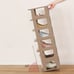 1pc Light Luxury Multi-layer Assembly Shoe Rack, Dust-SHRFDH