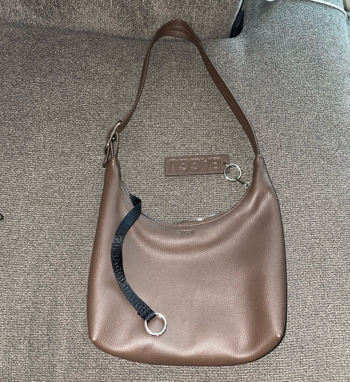 Baggu Mini Leather Shoulder Bag