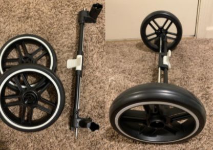 Roll over image to zoom in INFANS 2 in 1 Baby Stroller, High Landscape Infant St