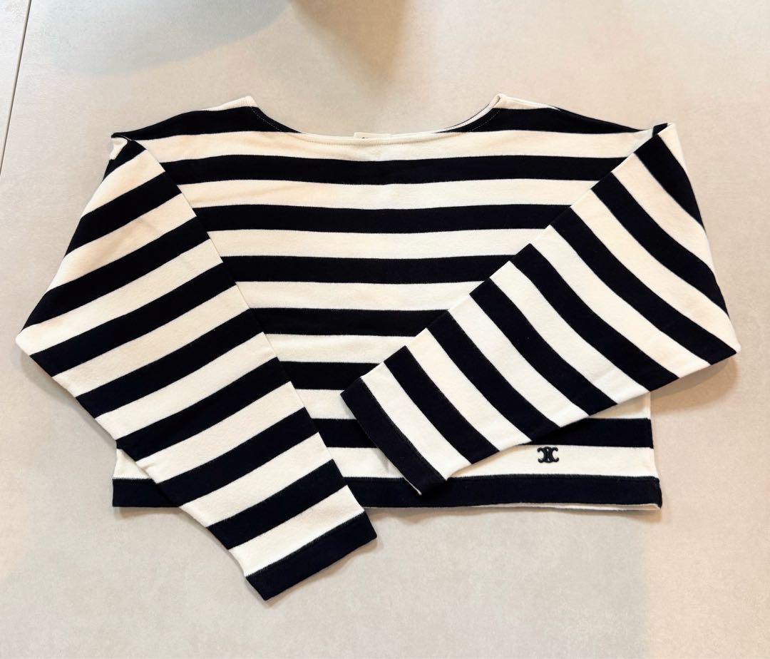 Celine Long Sleeve Striped T-shirt