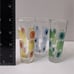 Vintage Mid-Century Cerve Tall Shot Glasses, Set Of 3, Italy Amoeba Barware MCM