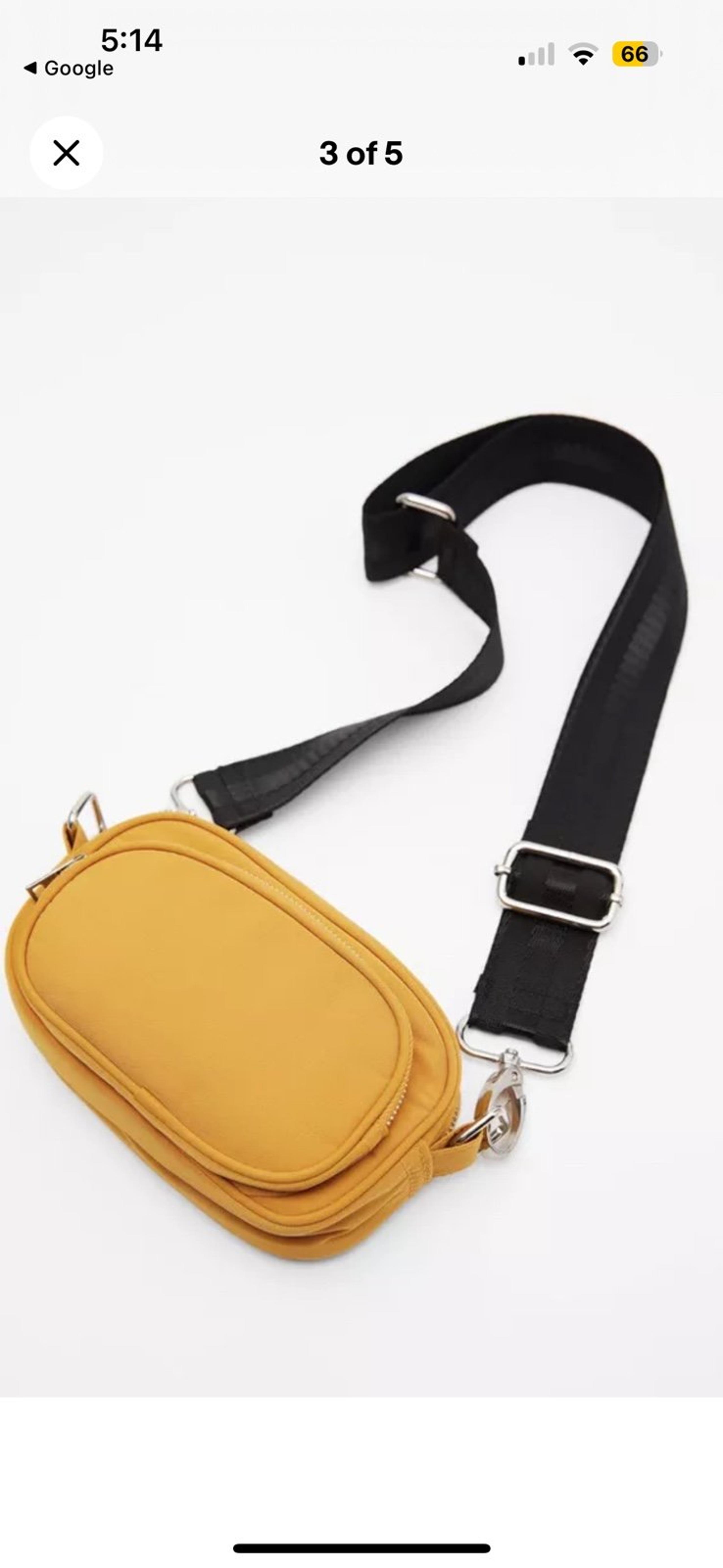 ZARA Nylon STRAP SHOULDER BAG Cross Body Mini Purse