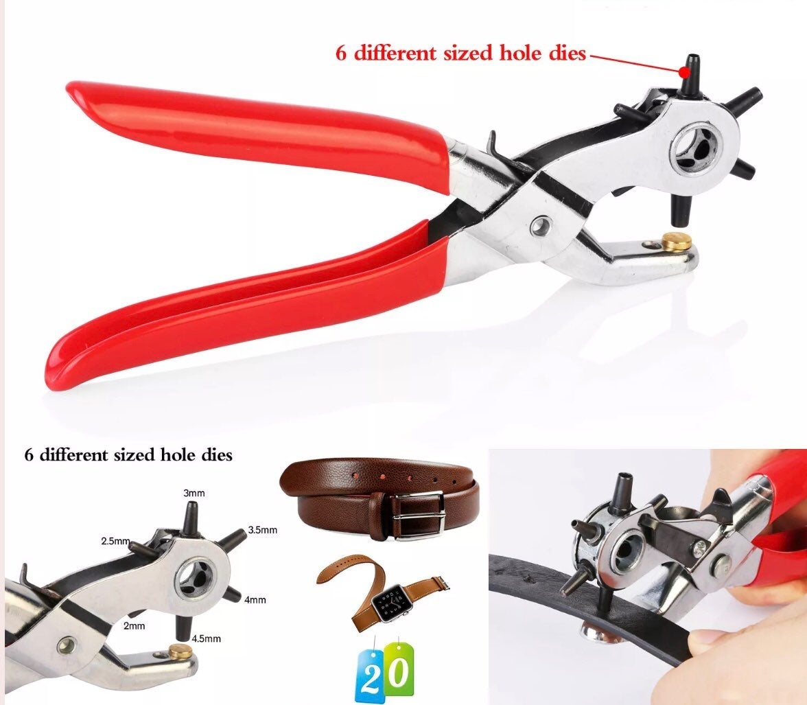leather revolving hole punch Maker