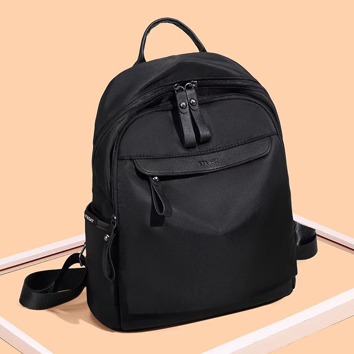 Black backpack ladies travel large capacity sports backpack