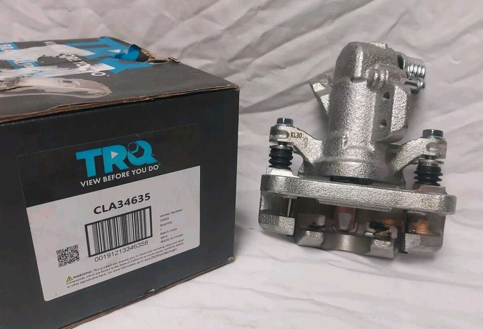 TRQ New Rear Disc Brake Caliper with Bracket & Hardware LH for Honda Acura