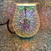 NEW Rainbow Fireworks Glass Electric Oil Burner Warmer 25W Lamp