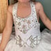 Toddler White Pageant Dress