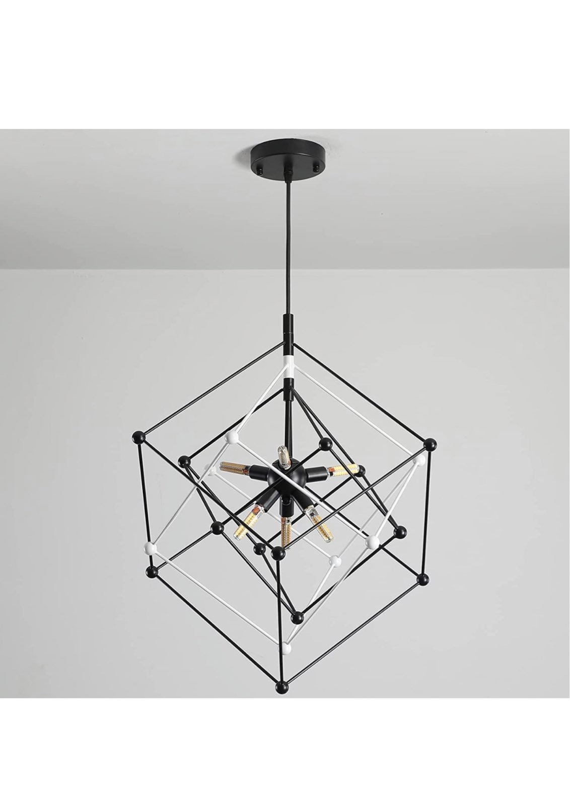 6-Lights Modern Chandelier