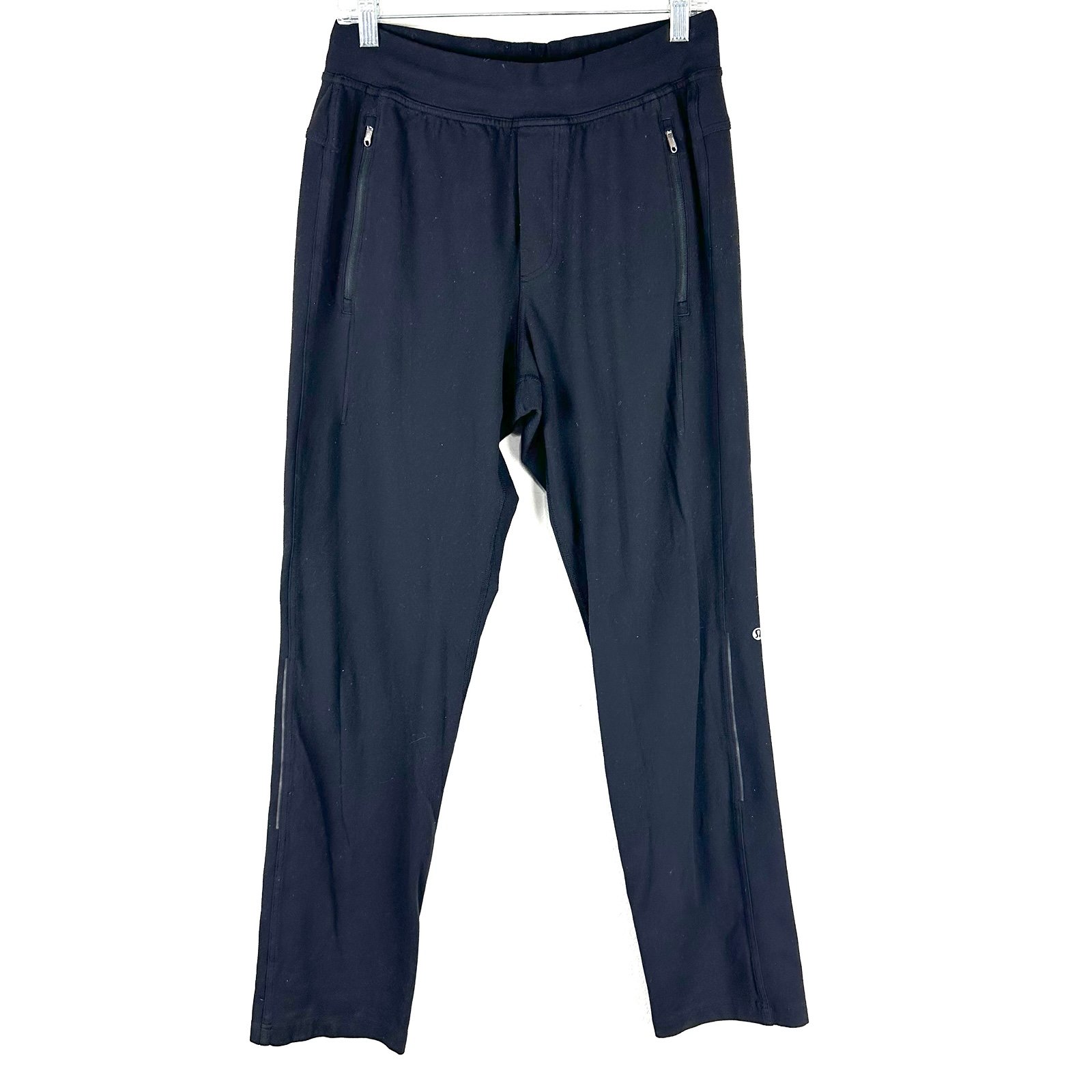 Lululemon Men’s Black Discipline Athletic Athleisure Workout Pants Size Medium