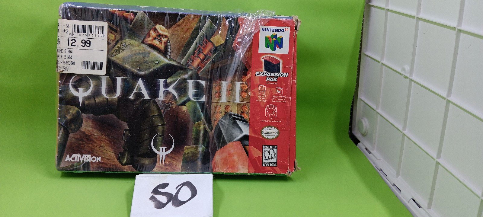 Quake II 2 (Nintendo 64 N64) Complete in Box CIB Registration Card Included.
