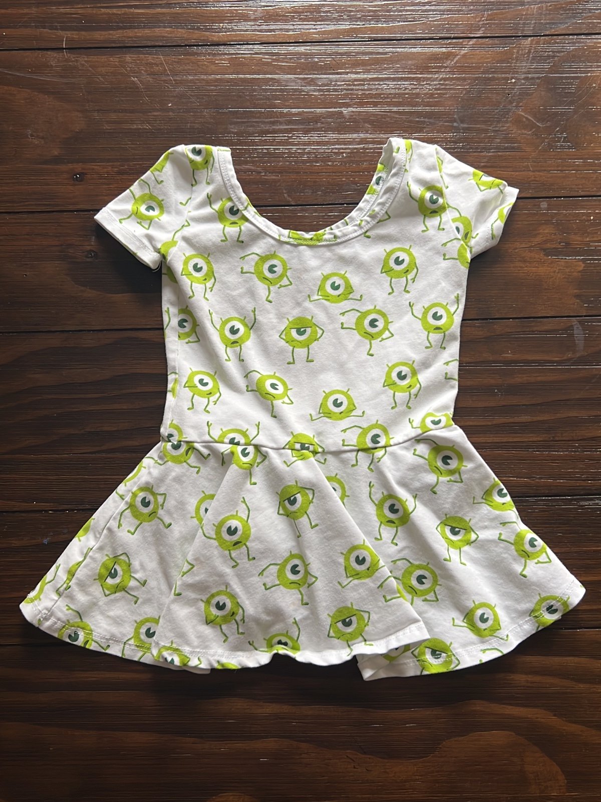 Wild rich kids monster inc Mike wasowski Disney world dress size 3/4