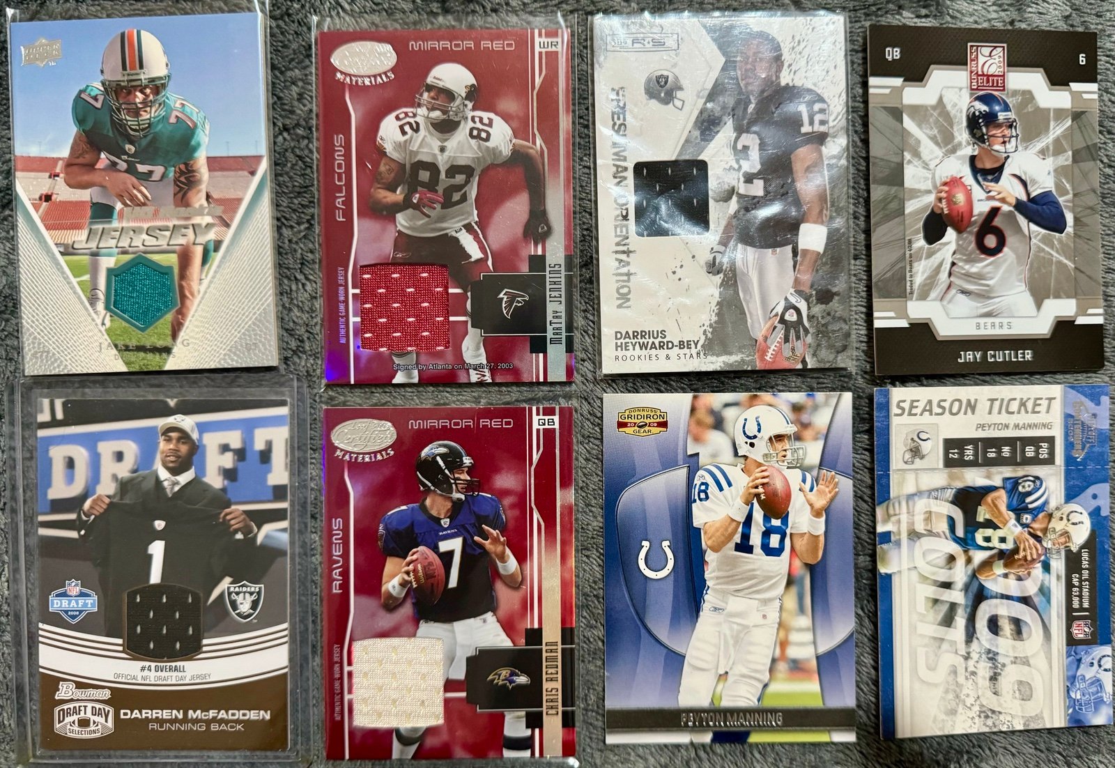 NFL Lot Cards
