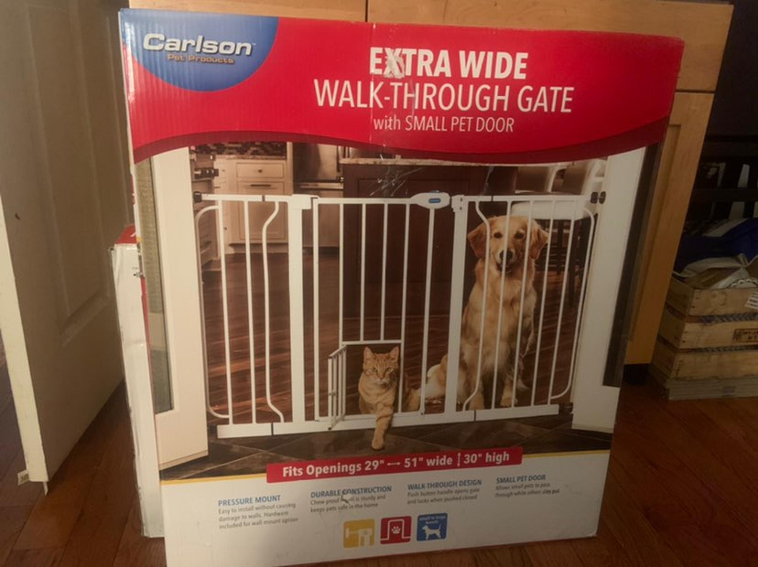 EXTRA WIDE WALK THROUGH GATE