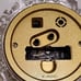 VTG Linden Quartz Mantle/Table Crystal Alarm Clock- Iceberg