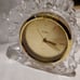 VTG Linden Quartz Mantle/Table Crystal Alarm Clock- Iceberg