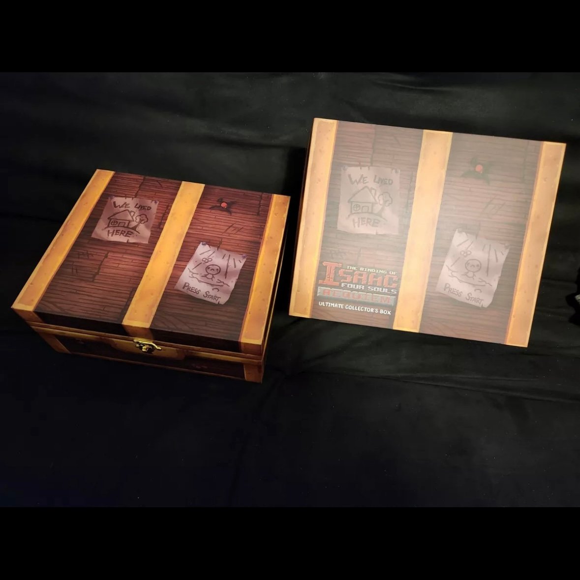 Binding of Isaac Four Souls Requiem Kickstarter Collector's BOX & SLEEVE ONLY