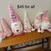 Valentines Day Gnomes and Blanket
