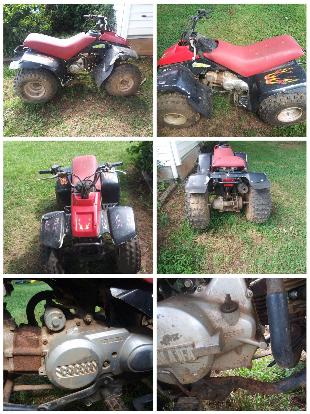Yamaha four wheeler