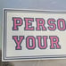 RARE VS Pink Store Dressing Room Sign Prop Display Decoration Wall Art Poster