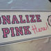 RARE VS Pink Store Dressing Room Sign Prop Display Decoration Wall Art Poster